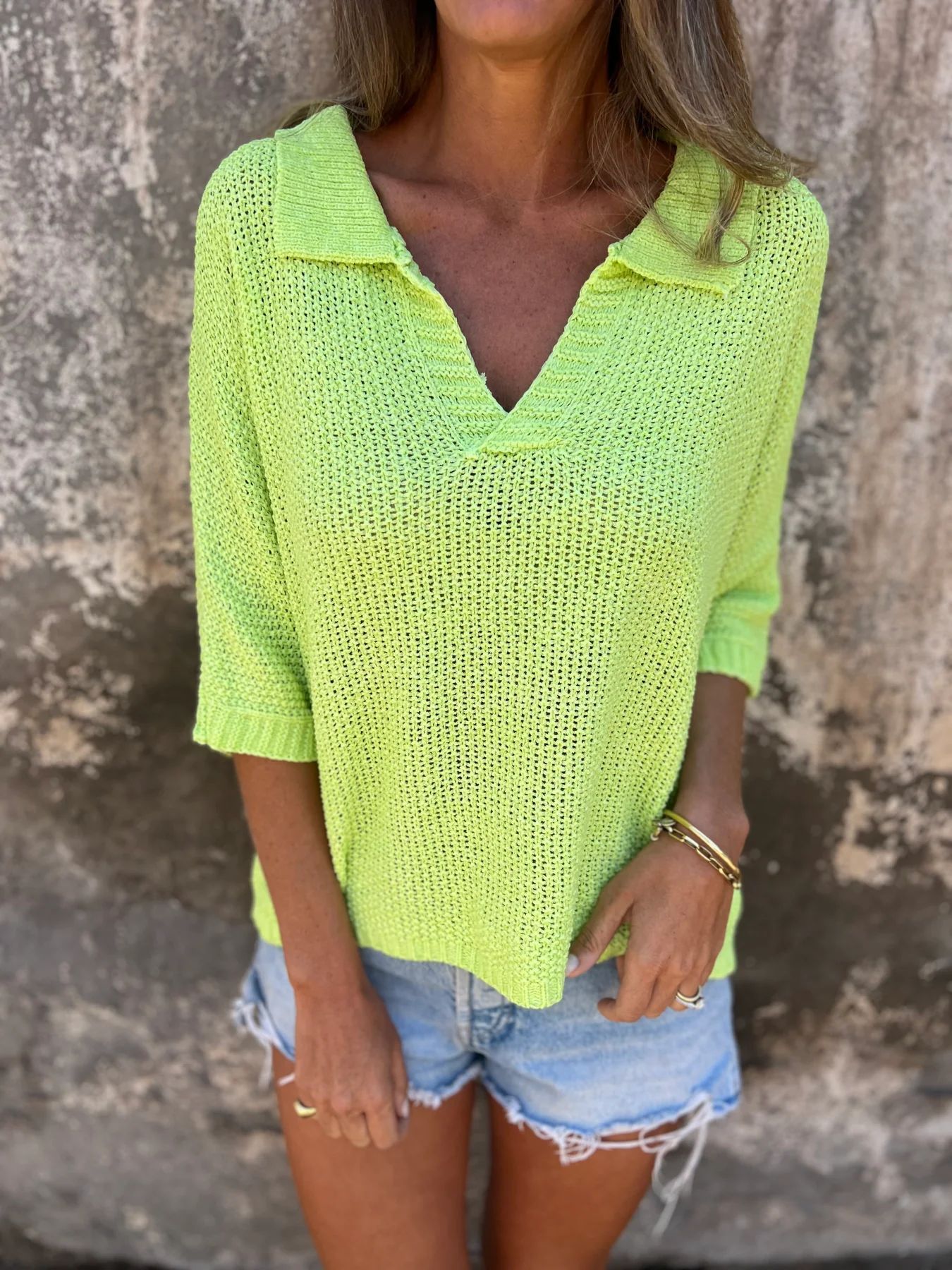 Haut tricot chic femme