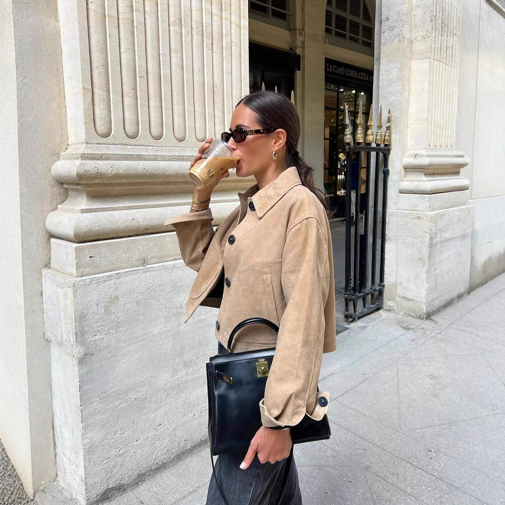 Veste en cuir
