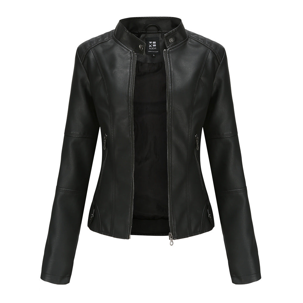 Vestes cuir femme
