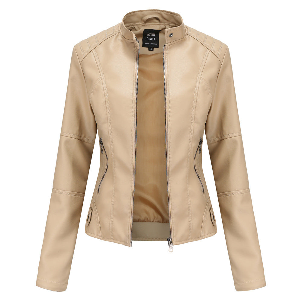 Vestes cuir femme