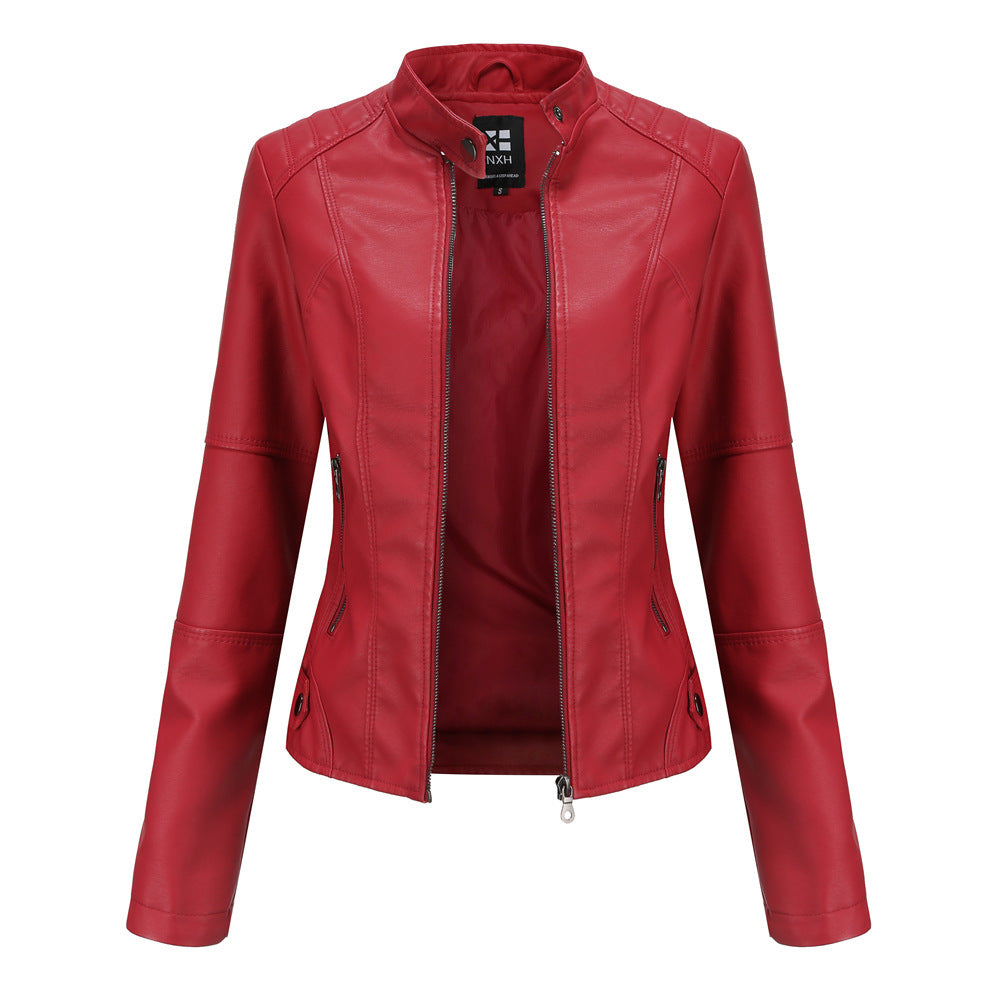 Vestes cuir femme
