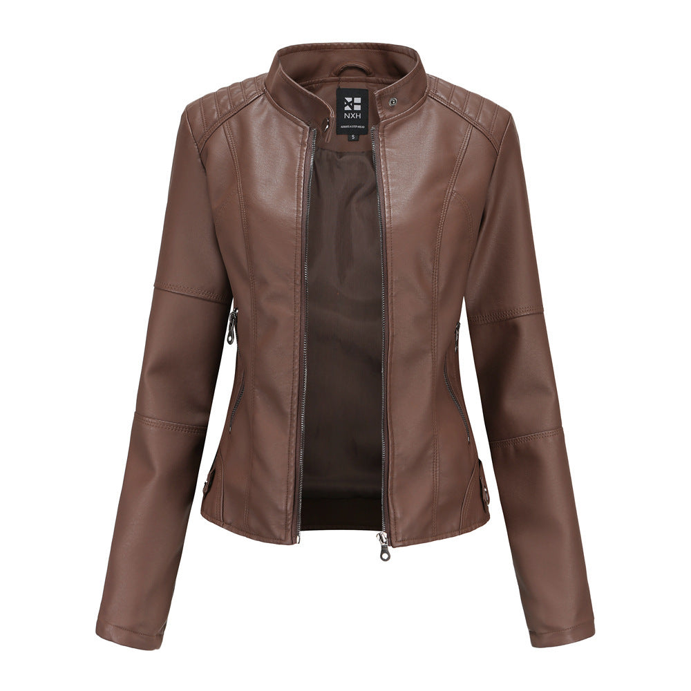 Vestes cuir femme