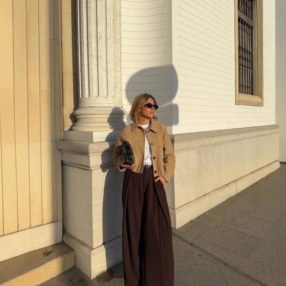 Veste en cuir
