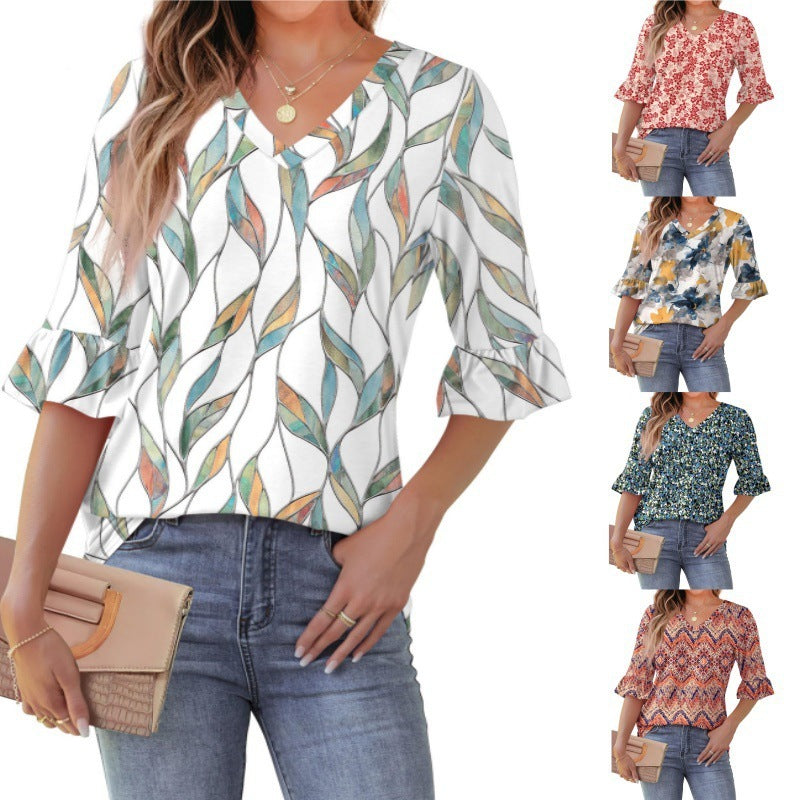 Top fleuri