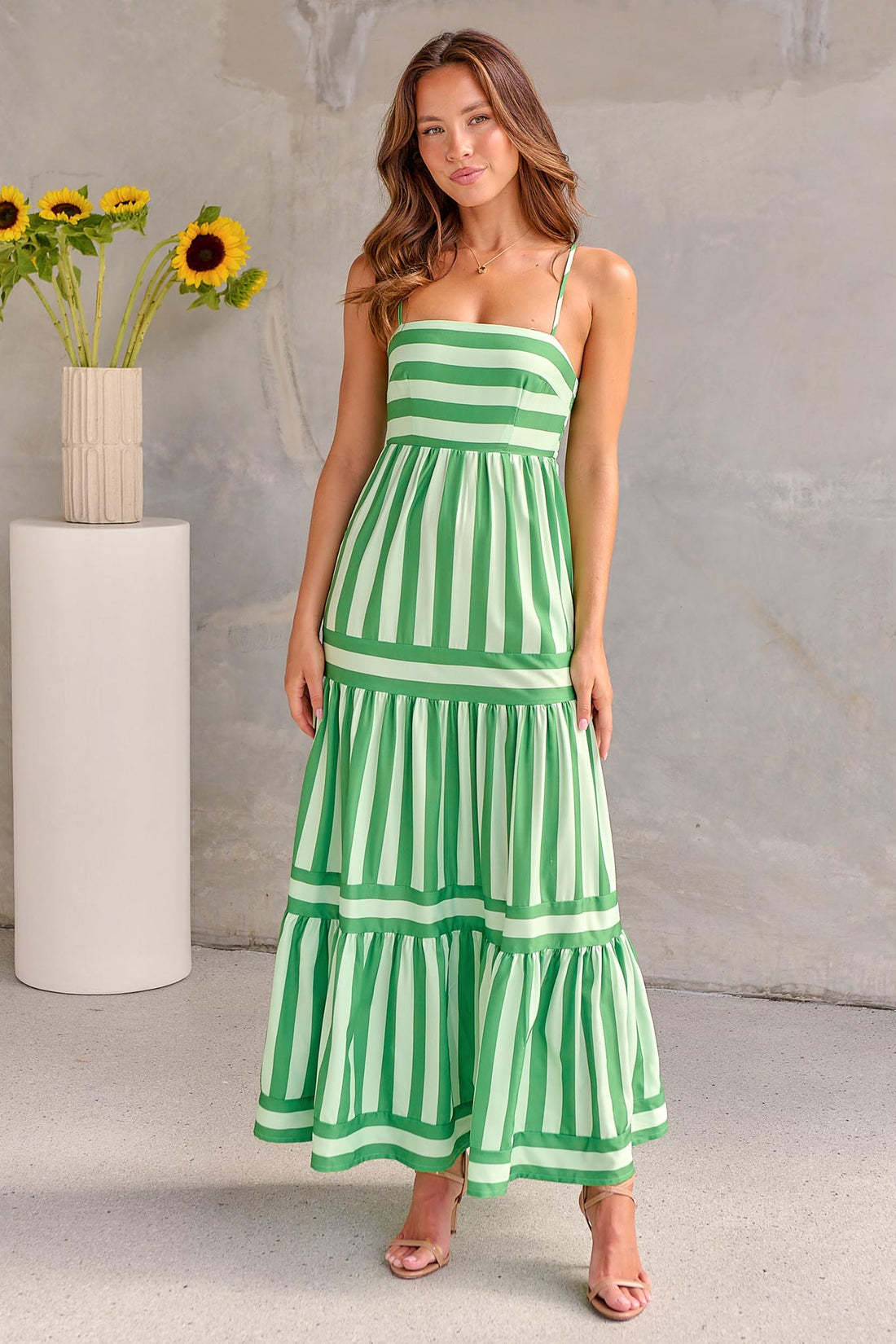 Robe Rayée Été