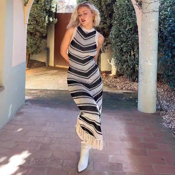 Robe Frangée Sexy