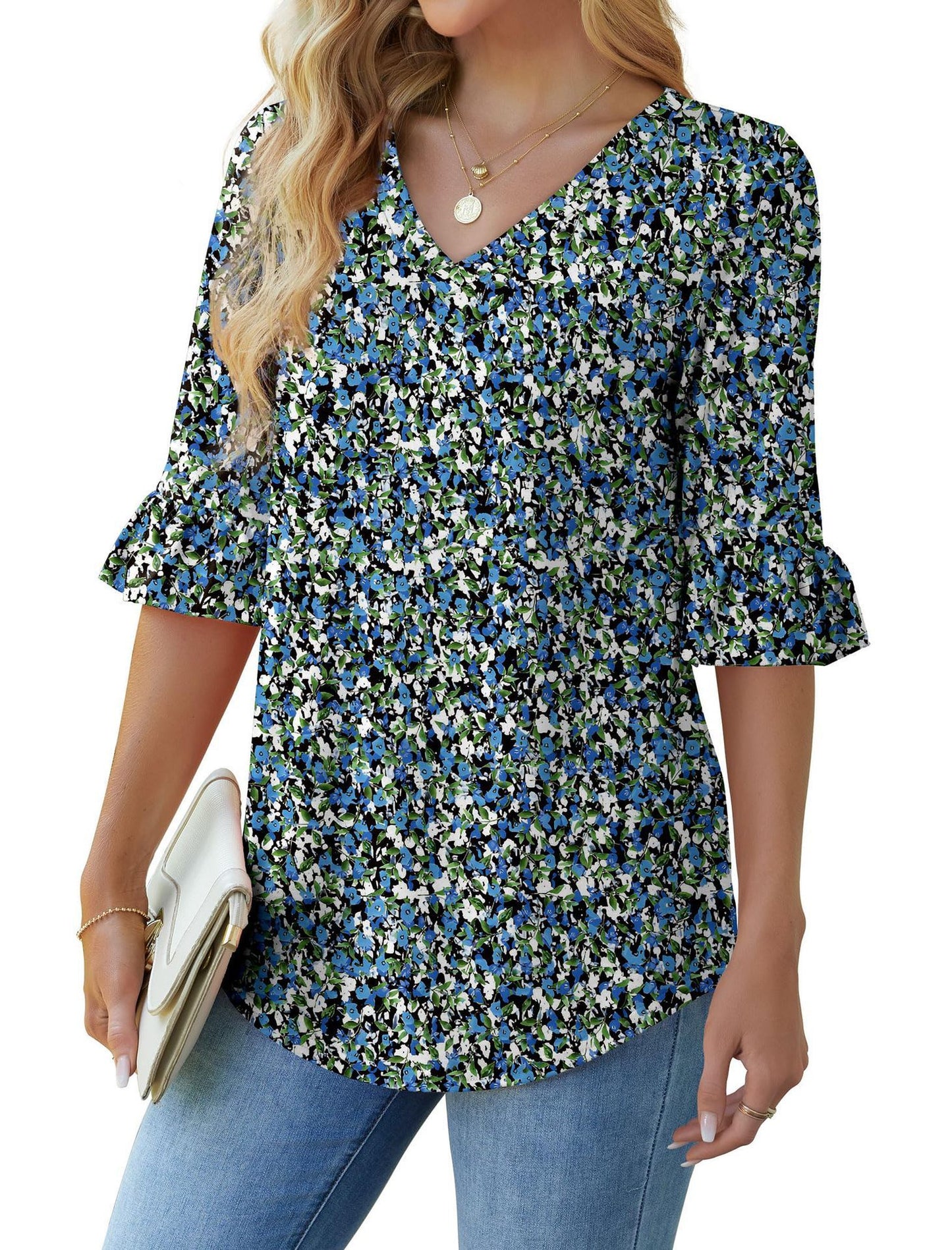Top fleuri