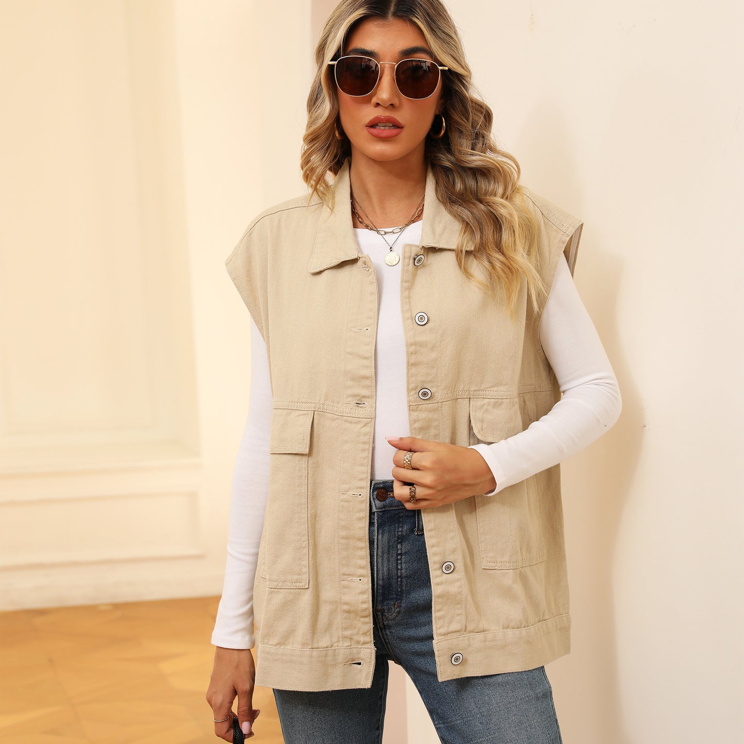 Gilet Jean Poches