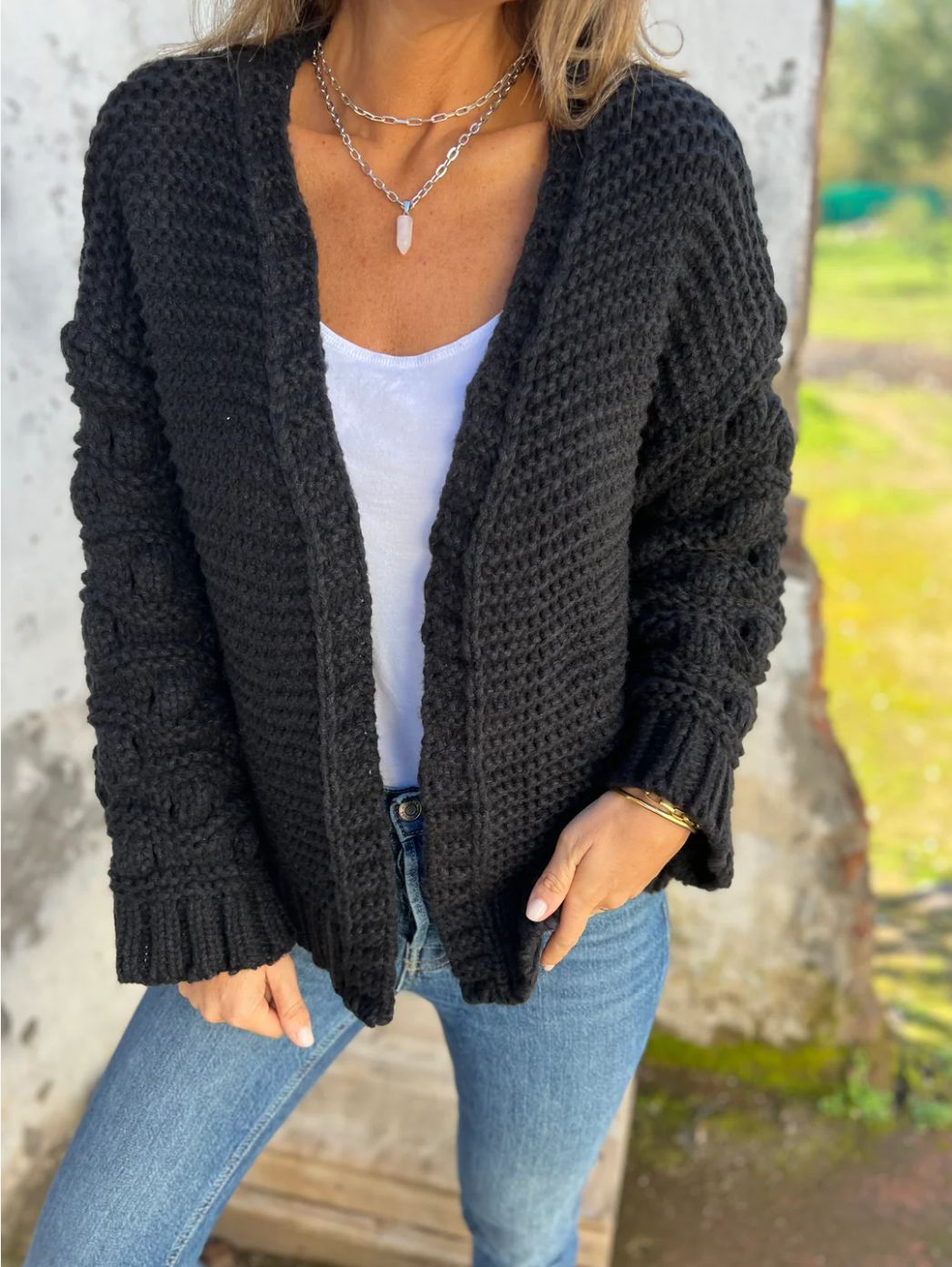 Cardigan Hiver Femme