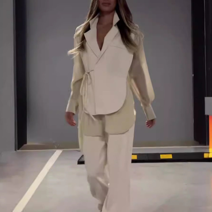 Ensemble chic, haut et pantalon