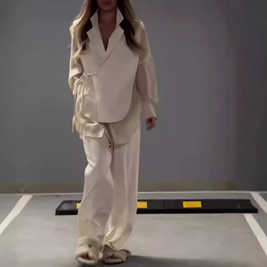 Ensemble chic, haut et pantalon