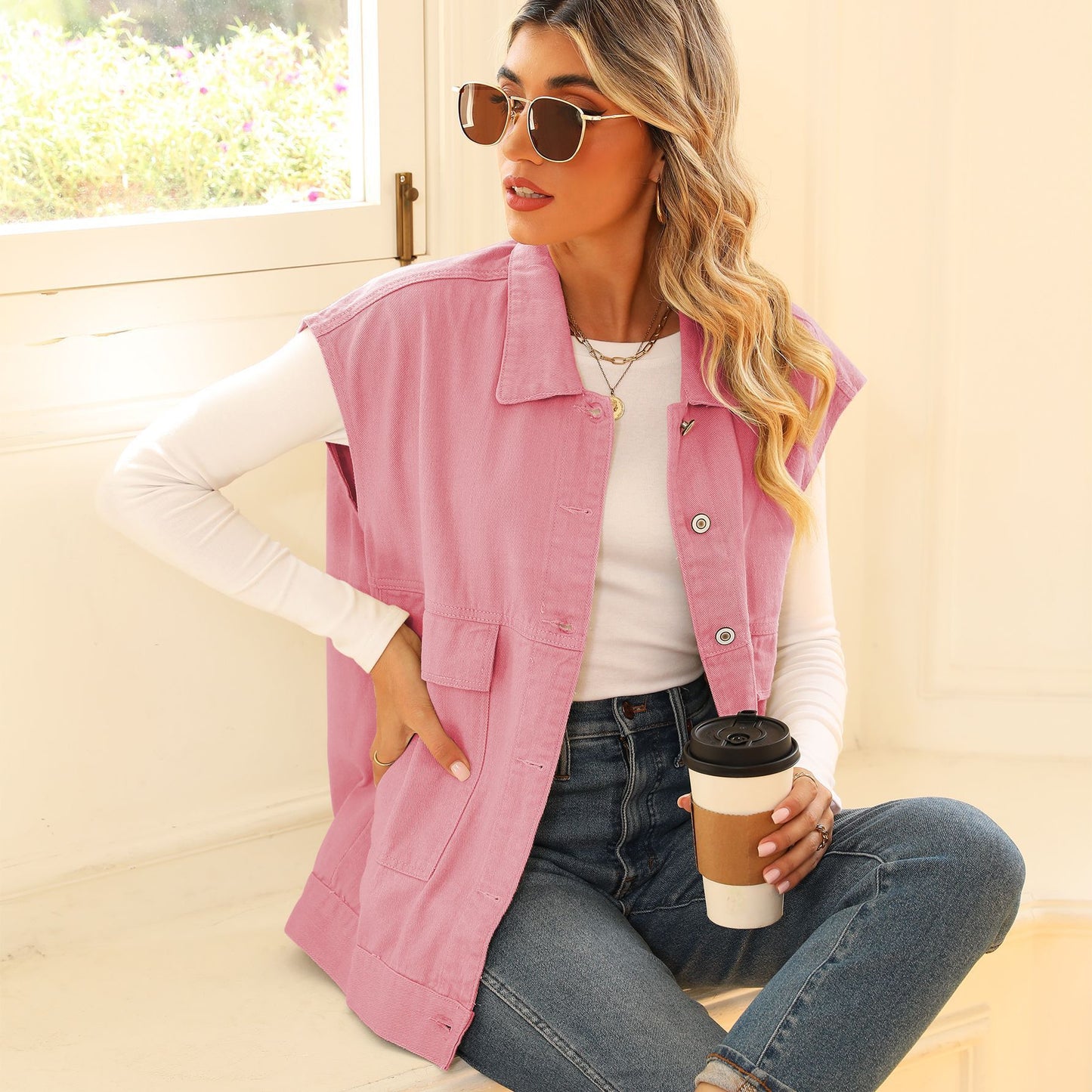 Gilet Jean Poches