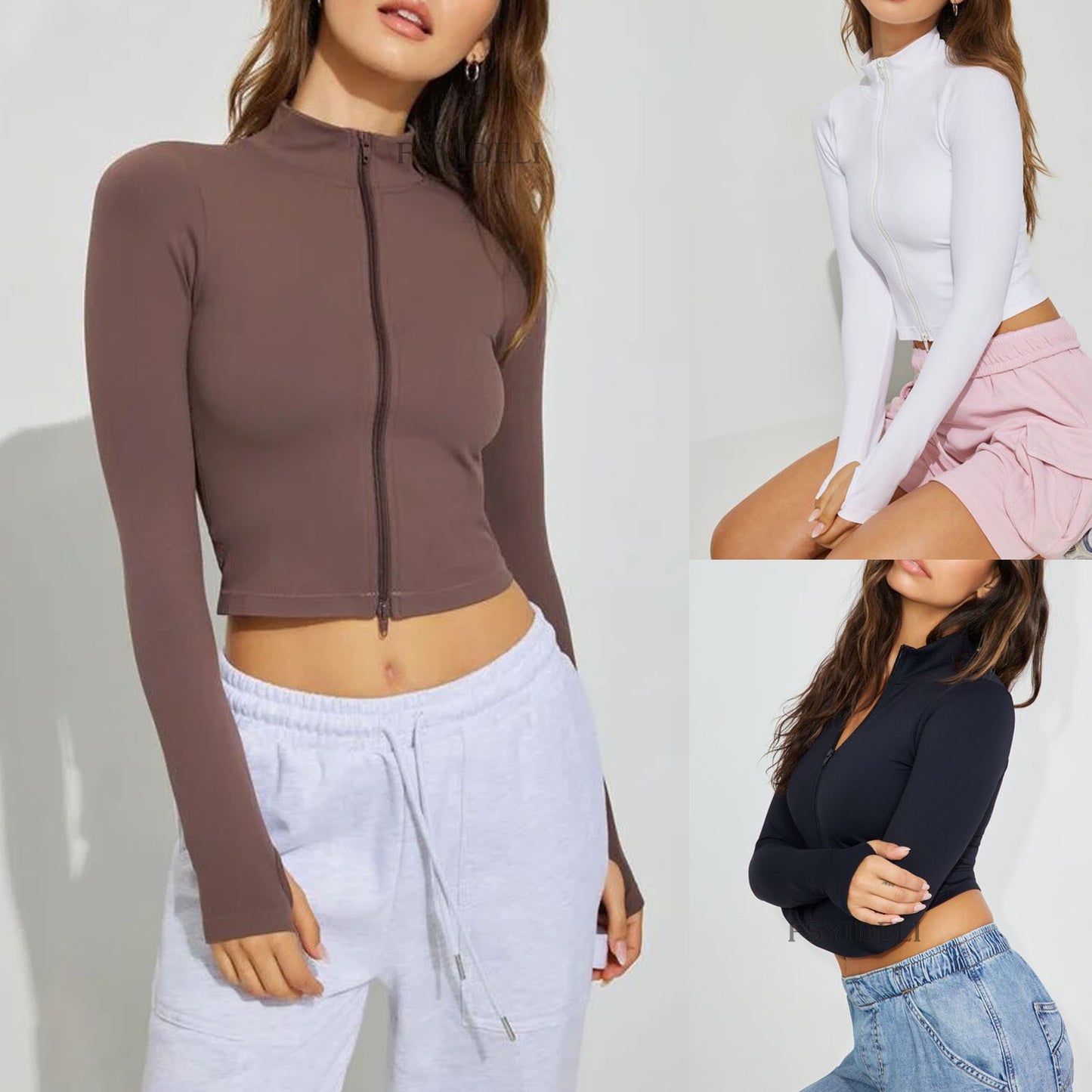 Cardigan, manches longues