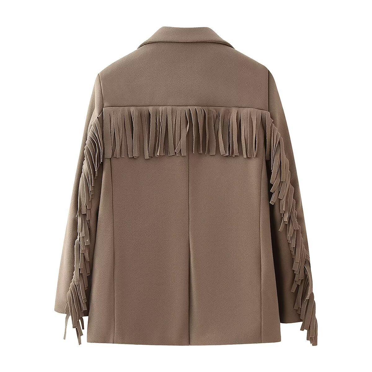 Veste à franges