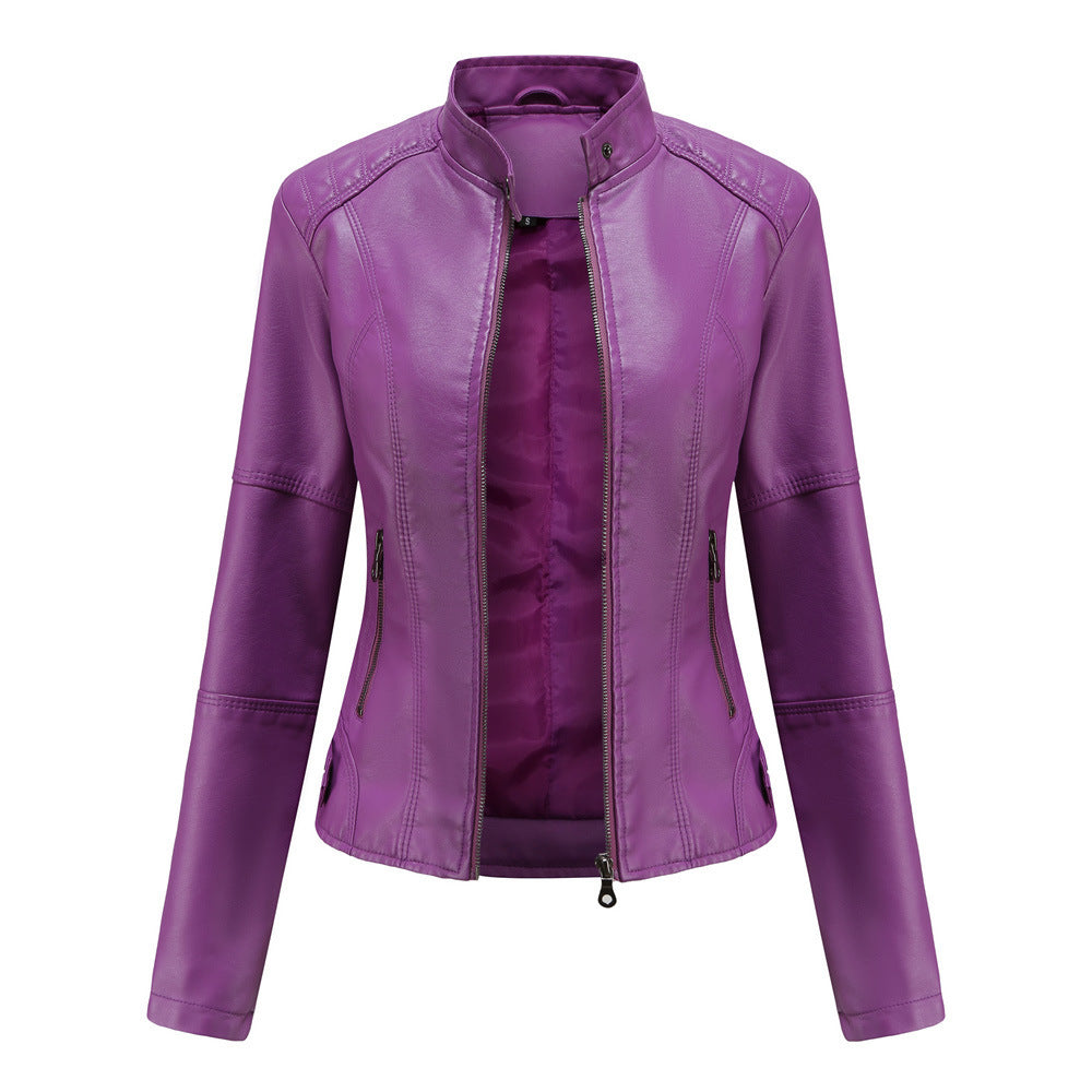 Vestes cuir femme