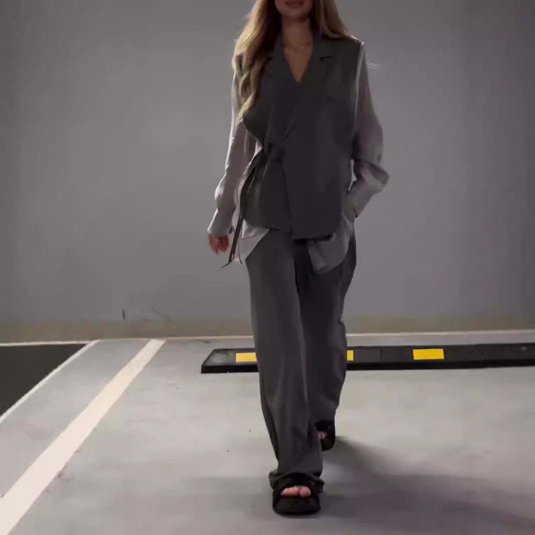 Ensemble chic, haut et pantalon