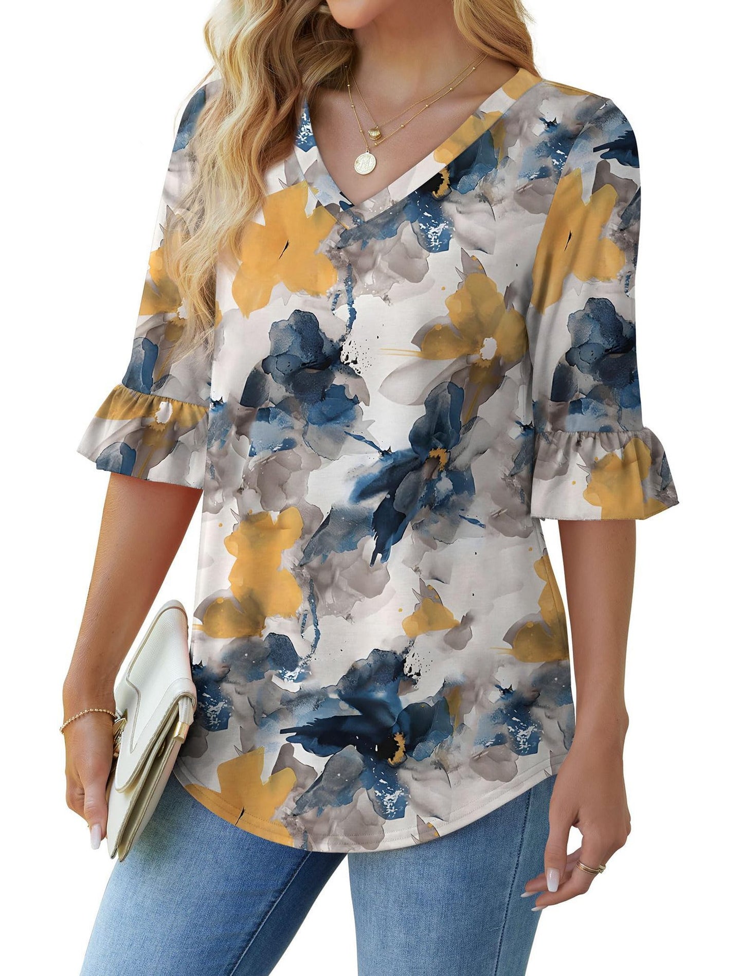 Top fleuri