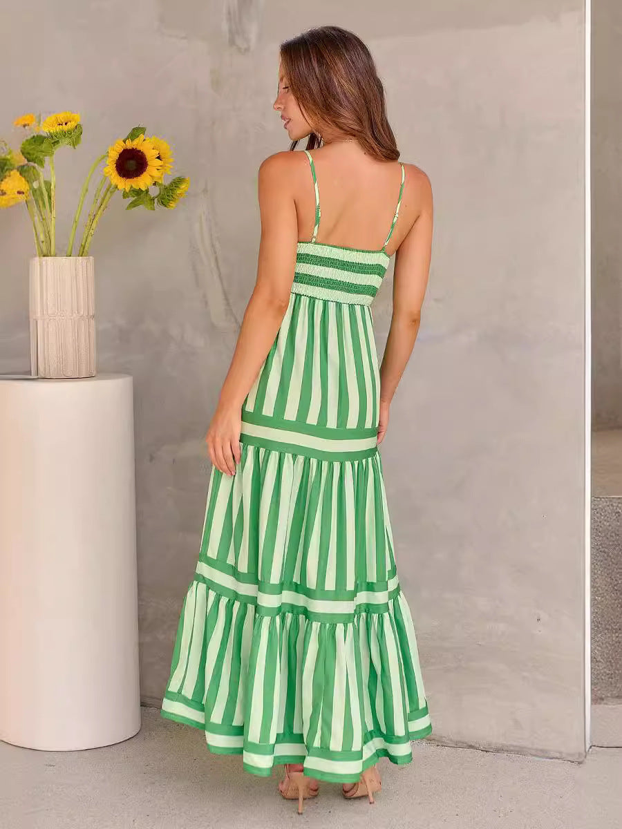 Robe Rayée Été