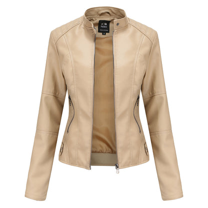 Vestes cuir femme