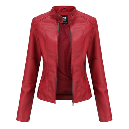 Vestes cuir femme