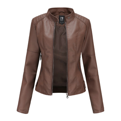 Vestes cuir femme