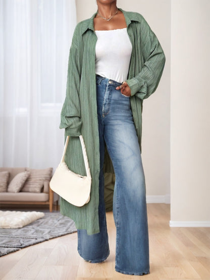 Chemise texturée