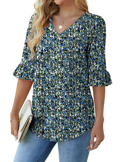 Top fleuri