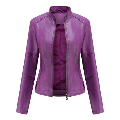 Vestes cuir femme