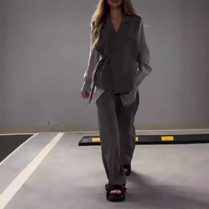 Ensemble chic, haut et pantalon