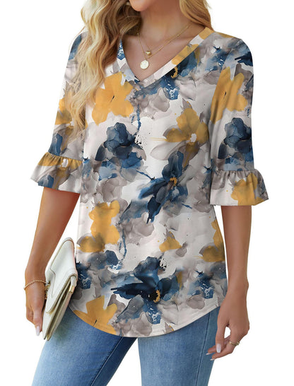 Top fleuri