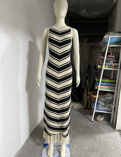 Robe Frangée Sexy