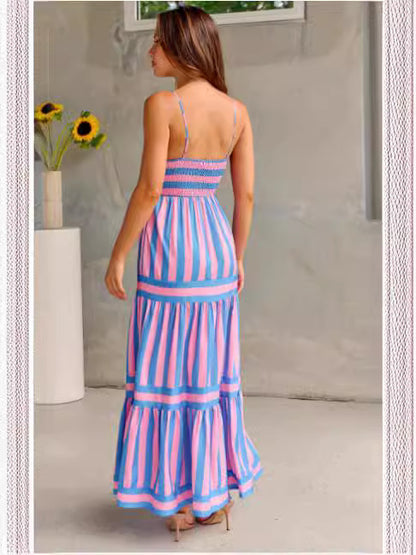 Robe Rayée Été